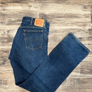 Levi's Men's Dark Blue Jeans